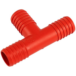 Разветвитель 20 мм для водяных шлангов Т-образный полиамид Osculati (17.204.20)